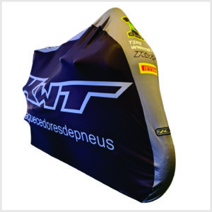 Capa para moto de corrida