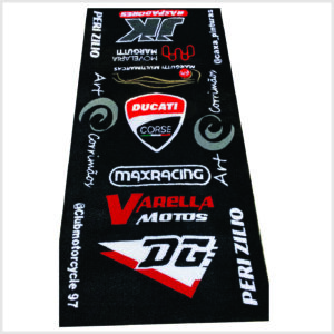 Tapete capacho personalizado para moto